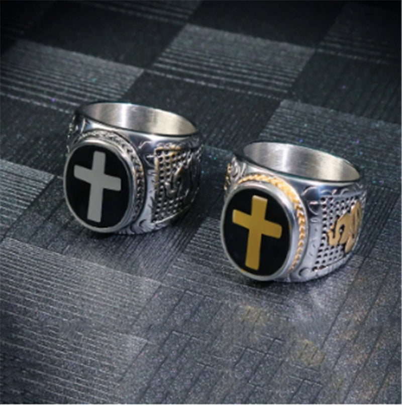 Europäische & Amerikanische Religiöse Hip-Hop-Cross-Ring