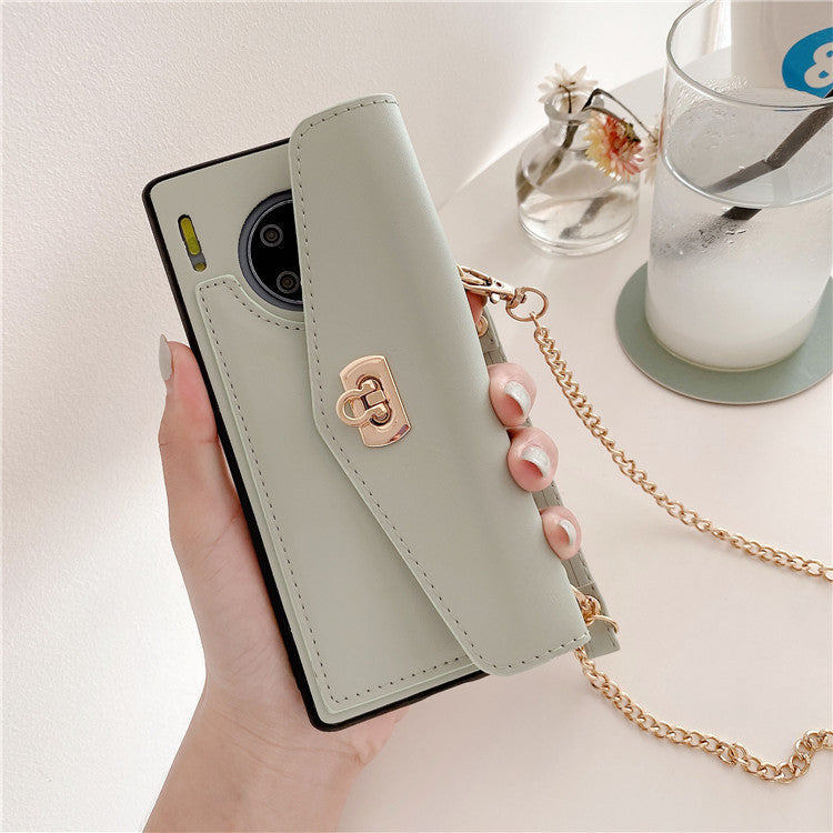 Leder Pattern Handtasche Phone Smartphone Huawei Schutzhülle All-Inclusive
