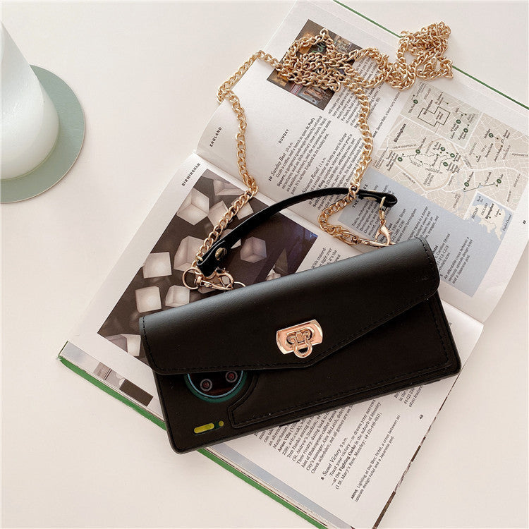 Leder Pattern Handtasche Phone Smartphone Huawei Schutzhülle All-Inclusive