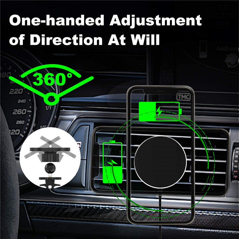 Magnetic Car 15W Car Magnetic Wireless Charger