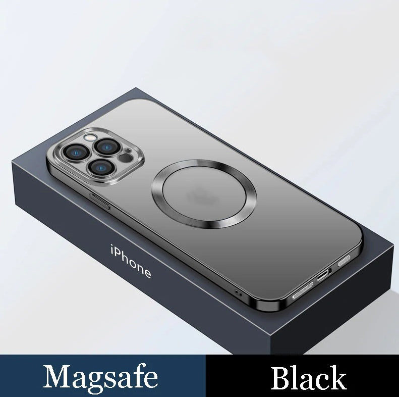 Galvanisierung Staubnetz Drahtloses Laden Magsafe Magnetische Handyhülle