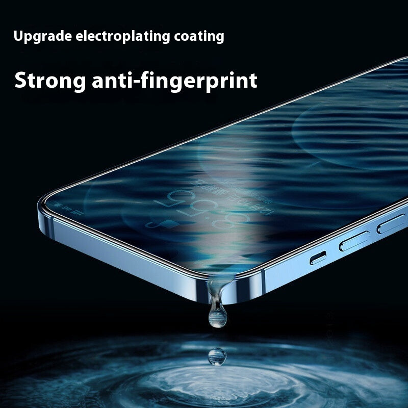 Geeignet Für 14 HD Tempered Film 15 Nicht-Loch Staubdicht iPhone 12pro Vollbild Xsmax Schicht