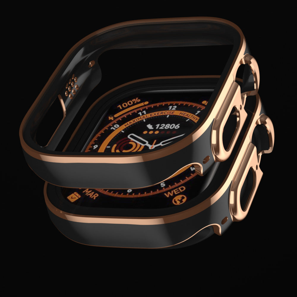 Schutzhülle AppleWatchUltra Case AppleWatch Zweifarbige All-in-One-Hülle