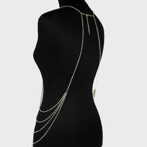 Perlen-Körperkette Schmuck