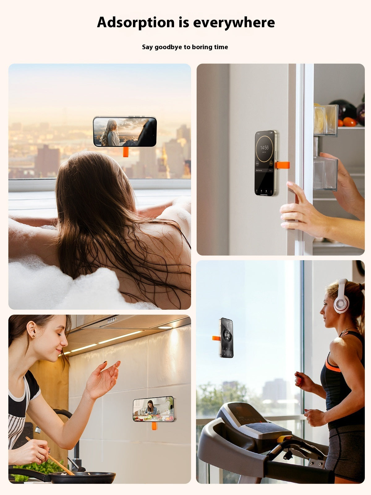 Silikonsauger Starker magnetischer Smartphone-Halter