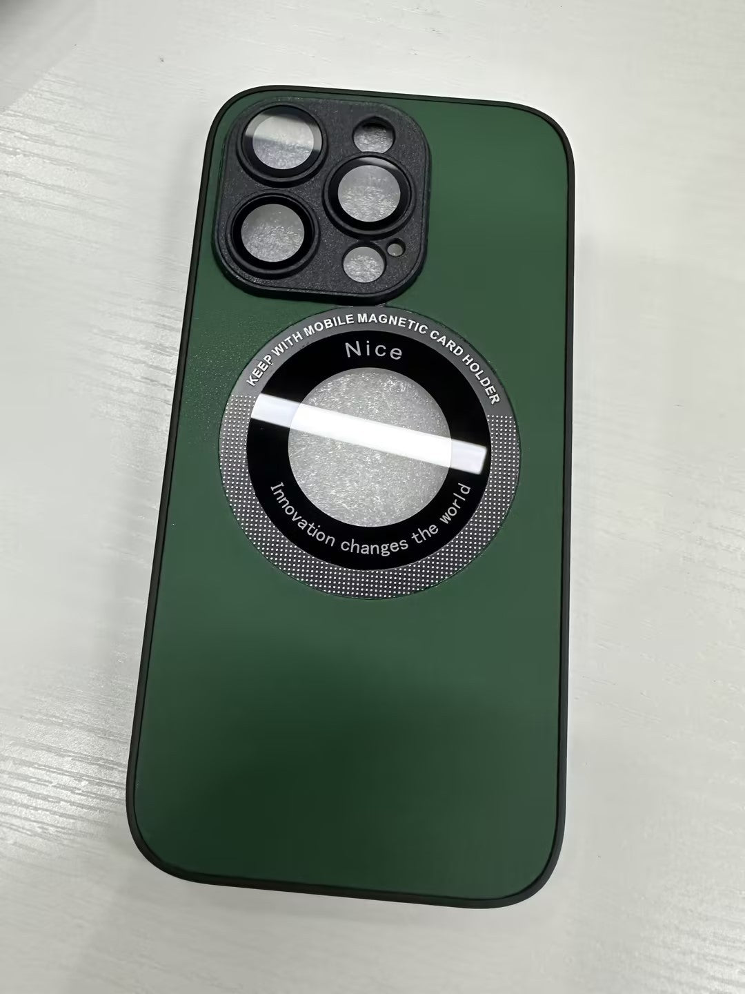 Geeignet für iPhone 15 Modelle Handyhülle Litchi Grain Leder