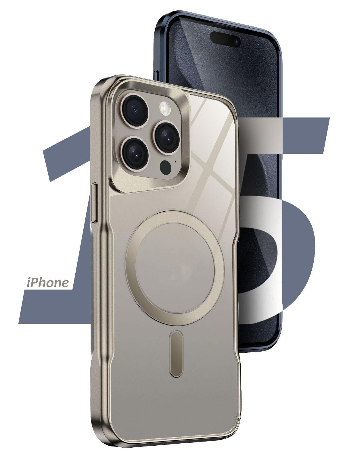 Galvanisierung Spiegel Magnet Acryls Smartphone-Hülle