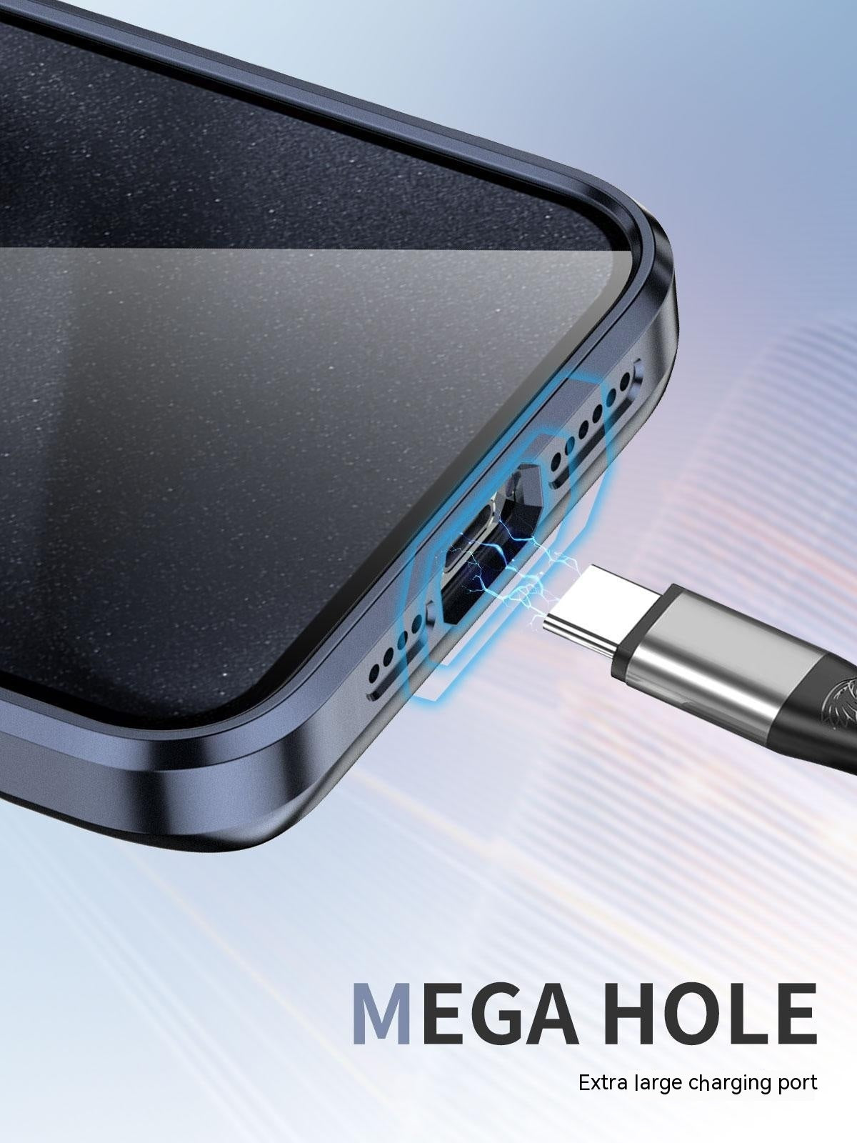 Galvanisierung Spiegel Magnet Acryls Smartphone-Hülle
