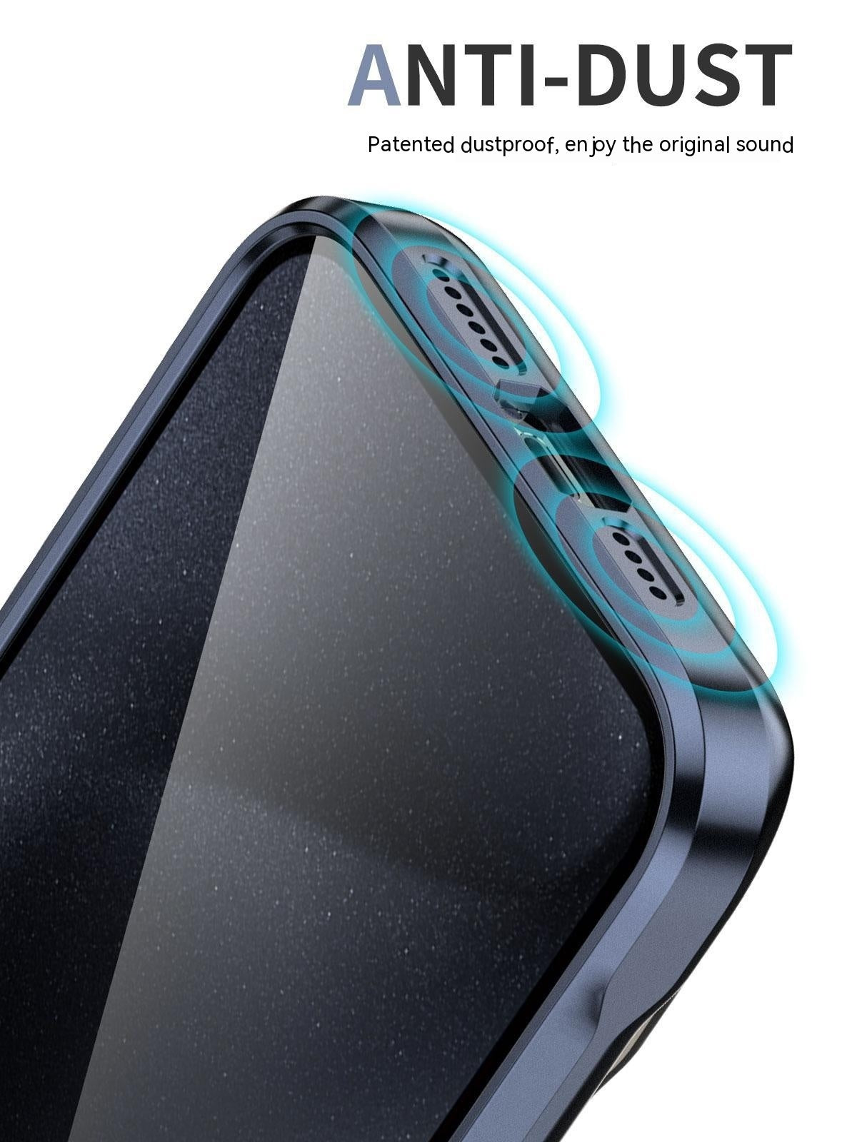 Galvanisierung Spiegel Magnet Acryls Smartphone-Hülle