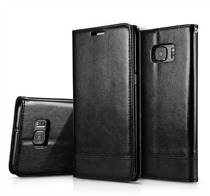 Für Samsung Modelle Flip-Magnet zieht die Schutzhüllle an