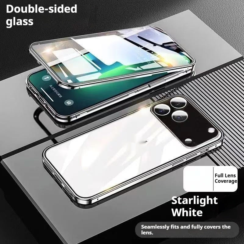 iPhone 17 Modelle/ Magnetische doppelseitige Glas-Schutzhülle 360*