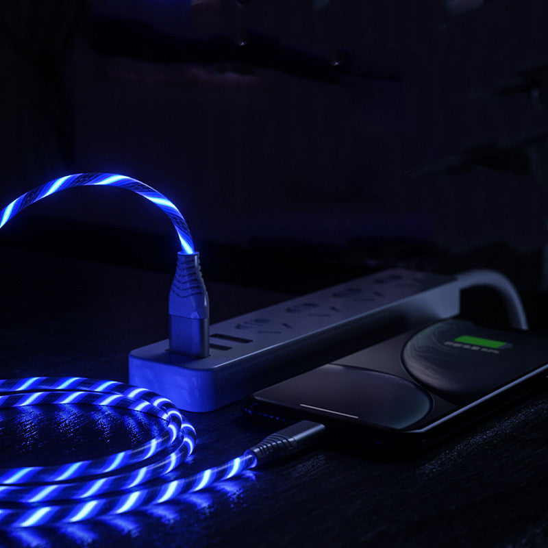 USB-Lade- und Datenkabel mit Beleuchtung