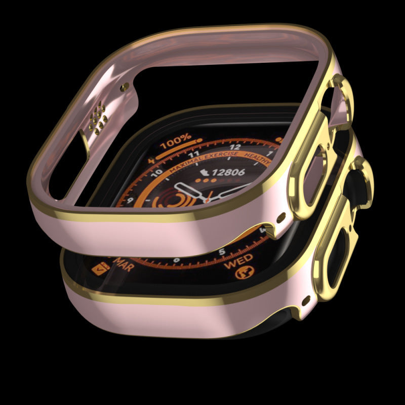 Schutzhülle AppleWatchUltra Case AppleWatch Zweifarbige All-in-One-Hülle