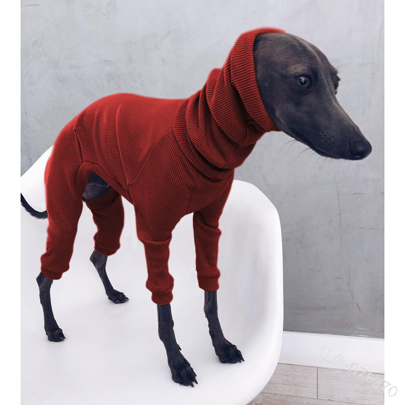 Whippet- und Italienisches Windspiel-Kleidung – Leichter Hundejumpsuit für mittelgroße bis große Hunde