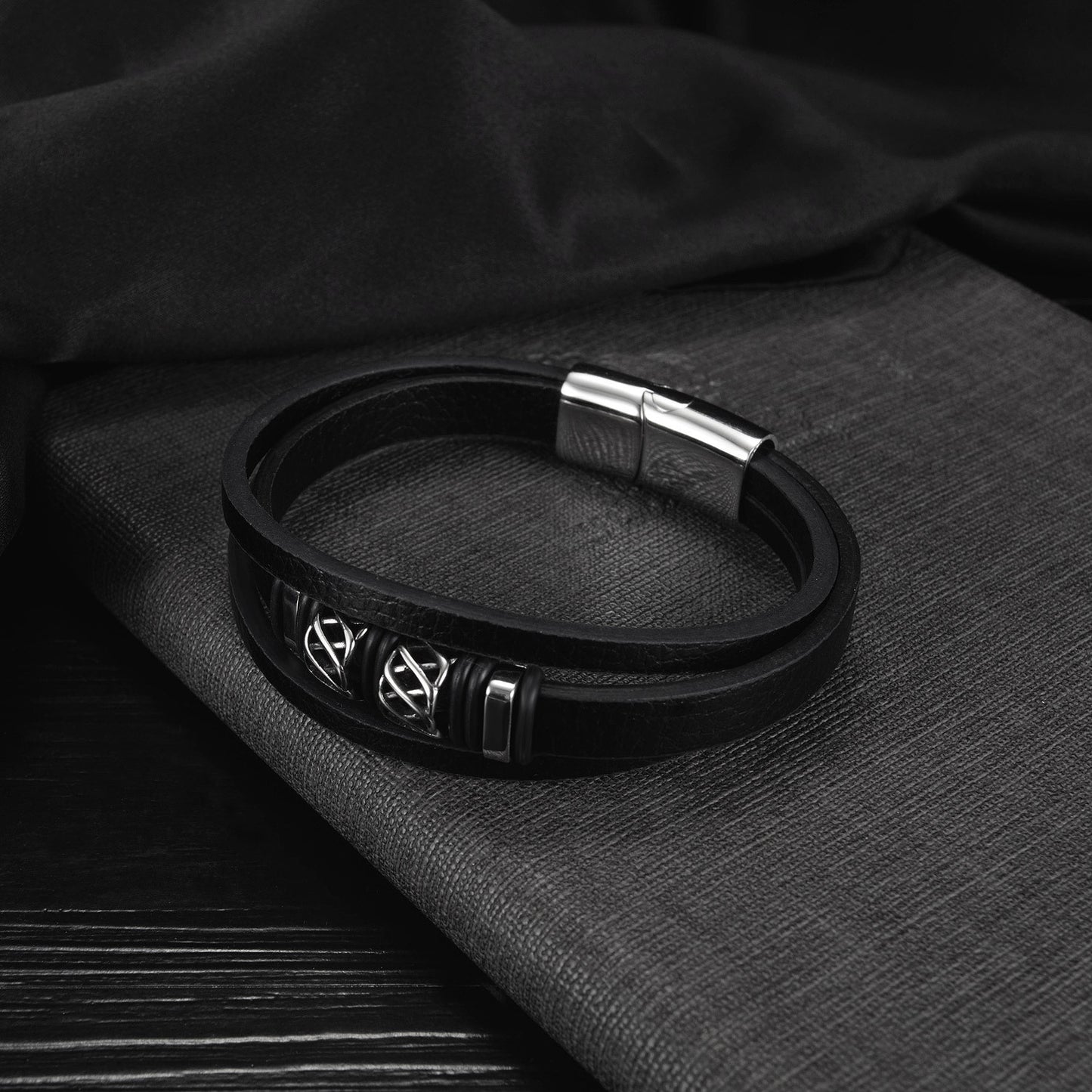 Schmuck Nische Design Mode Net Rot Multi-layer Männer