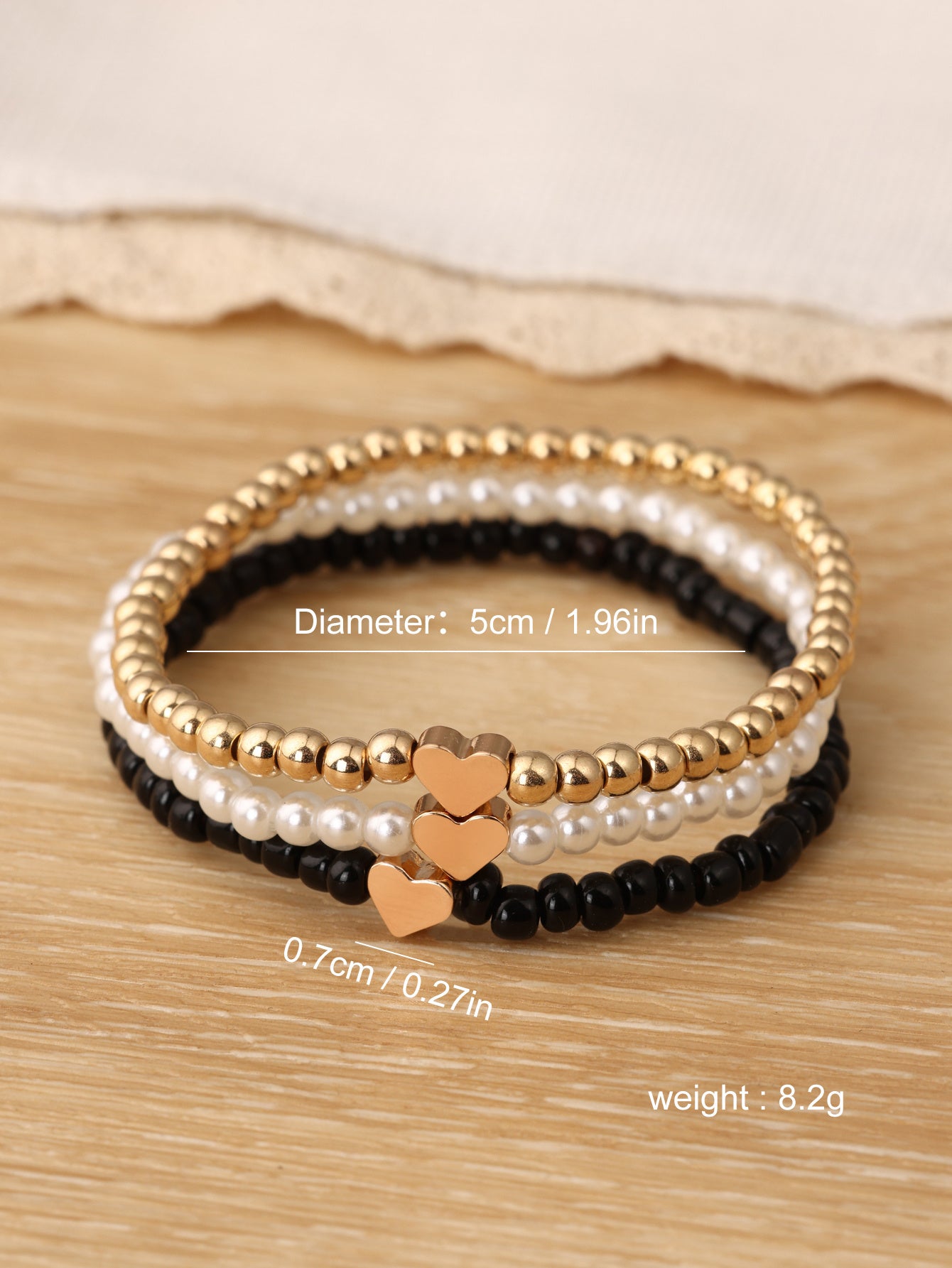 Beliebte Mode Einfache Liebe Armband