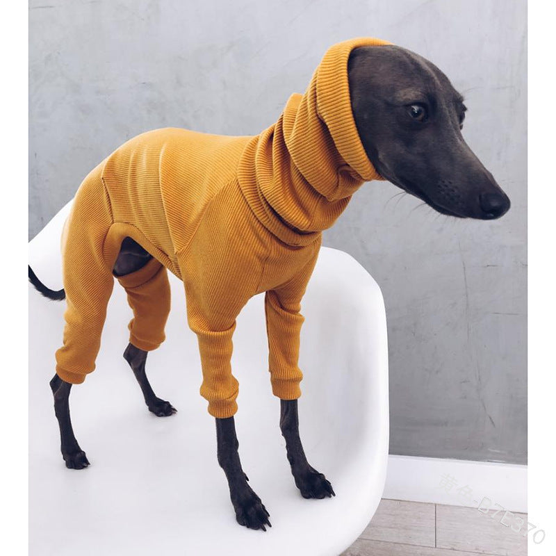 Whippet- und Italienisches Windspiel-Kleidung – Leichter Hundejumpsuit für mittelgroße bis große Hunde