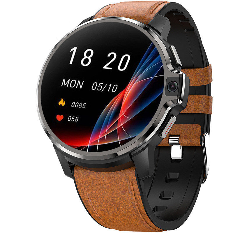 Anrufort Herzfrequenz Großer Bildschirm Dual System 4G Smart Watch
