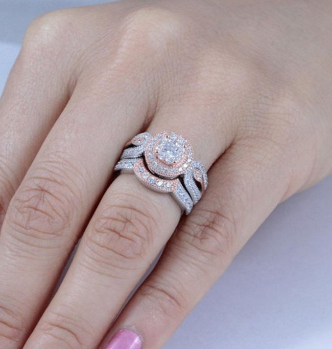 Ring künstlichem Edelstein / Halbedelstein europäischen und amerikanischen, Frauen Engagement Ring