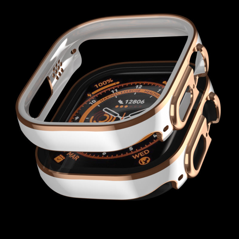 Schutzhülle AppleWatchUltra Case AppleWatch Zweifarbige All-in-One-Hülle