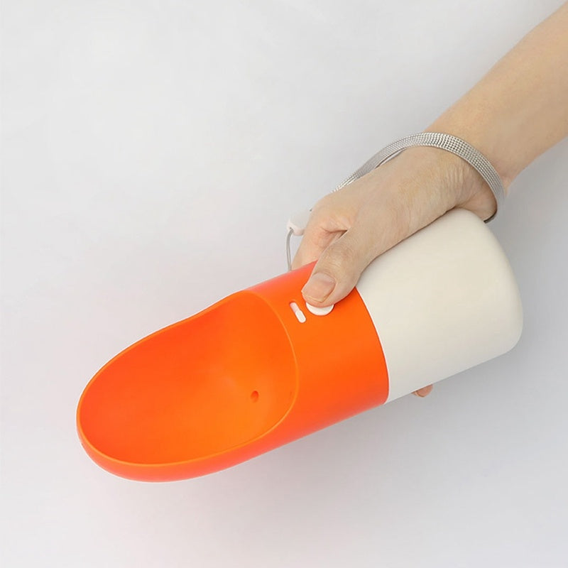 Haustier-Trinkbecher Haustier-Wasserflasche Bequem Einfach zu bedienen-Spritzer-Spritz-Proof One-Key Lock ABS Standard