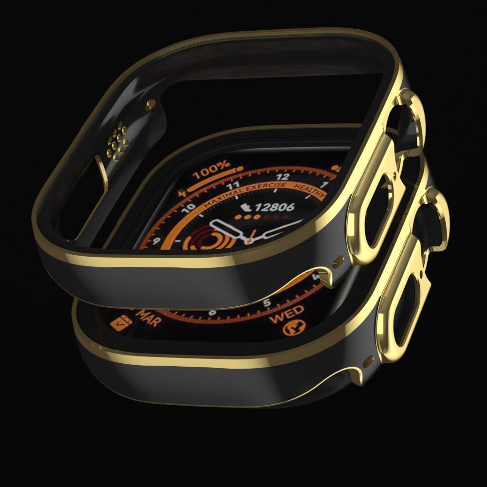 Schutzhülle AppleWatchUltra Case AppleWatch Zweifarbige All-in-One-Hülle