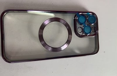 Galvanisierung Staubnetz Drahtloses Laden Magsafe Magnetische Handyhülle