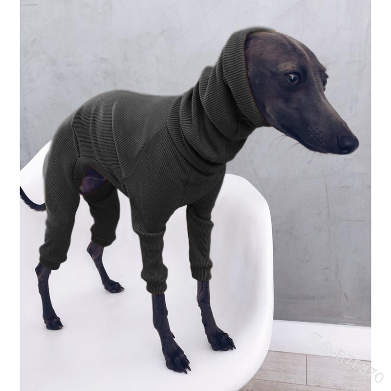 Whippet- und Italienisches Windspiel-Kleidung – Leichter Hundejumpsuit für mittelgroße bis große Hunde