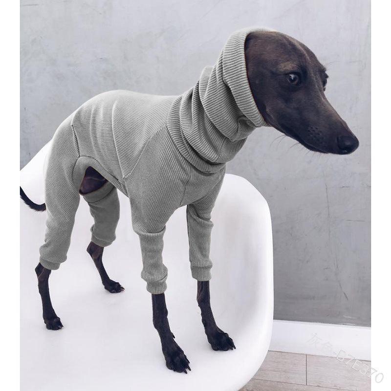 Whippet- und Italienisches Windspiel-Kleidung – Leichter Hundejumpsuit für mittelgroße bis große Hunde
