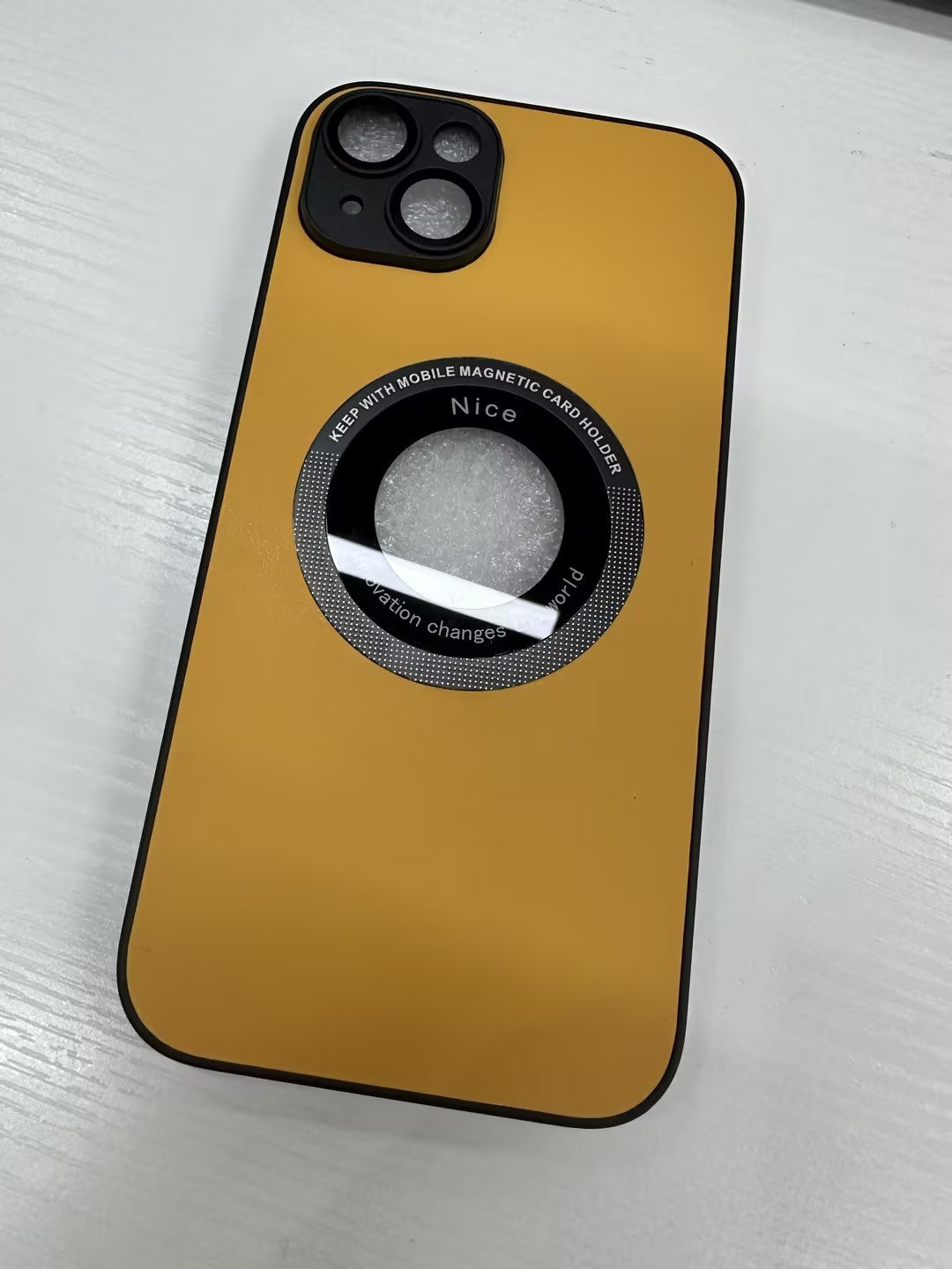 Geeignet für iPhone 15 Modelle Handyhülle Litchi Grain Leder