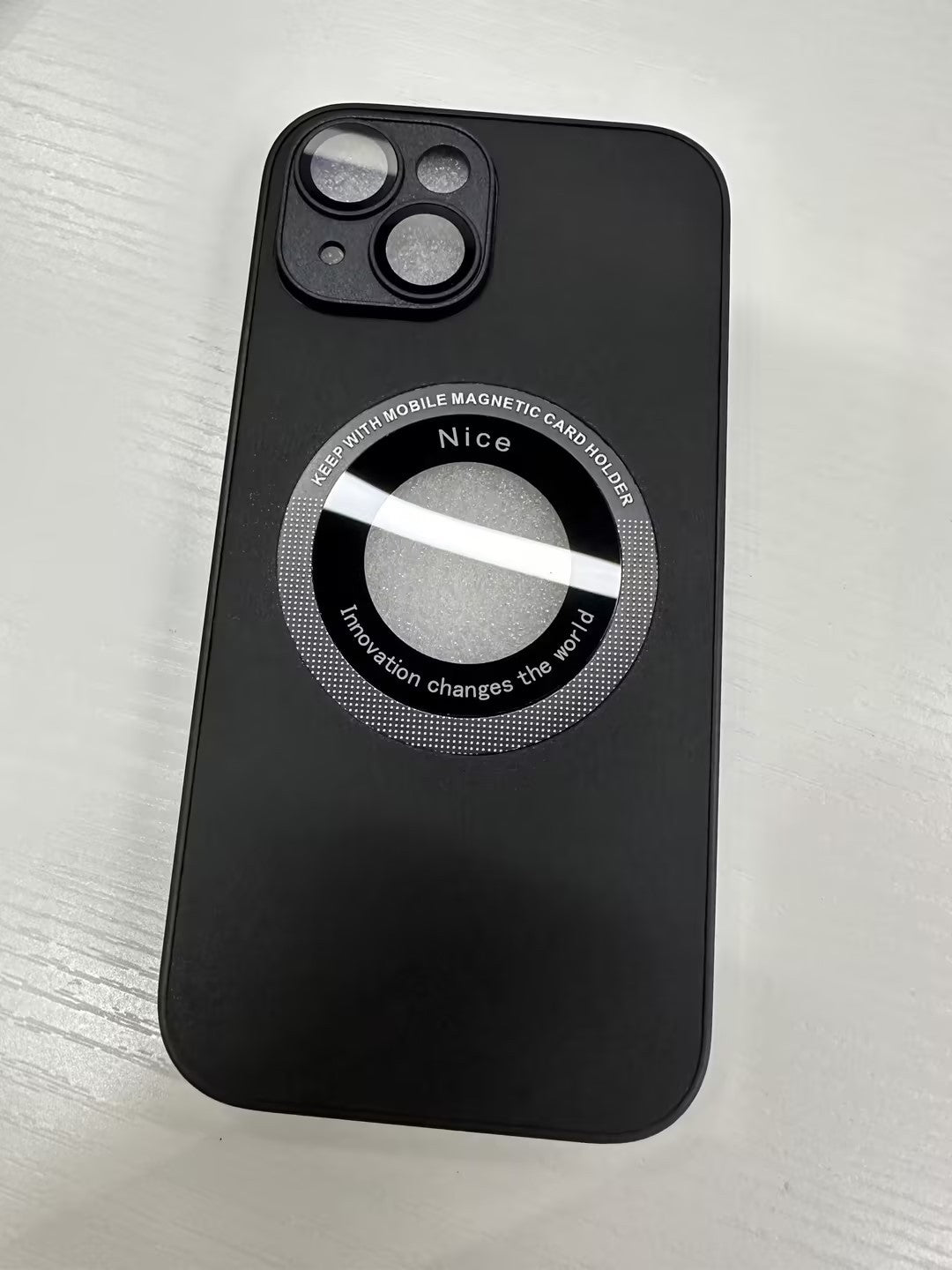 Geeignet für iPhone 15 Modelle Handyhülle Litchi Grain Leder