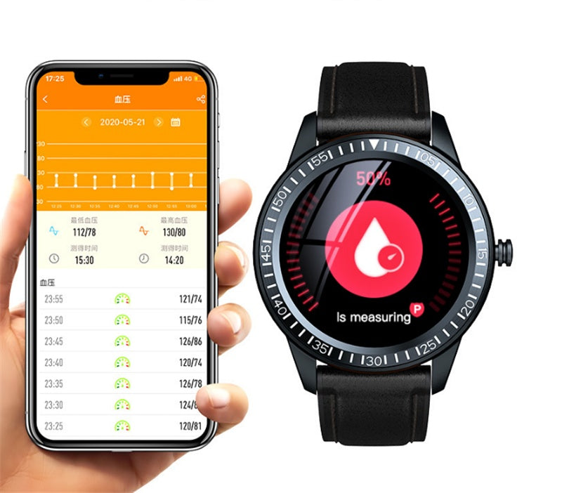 Bluetooth-Anrufwiedergabe Herzfrequenz-Schlafüberwachung Sportuhr
