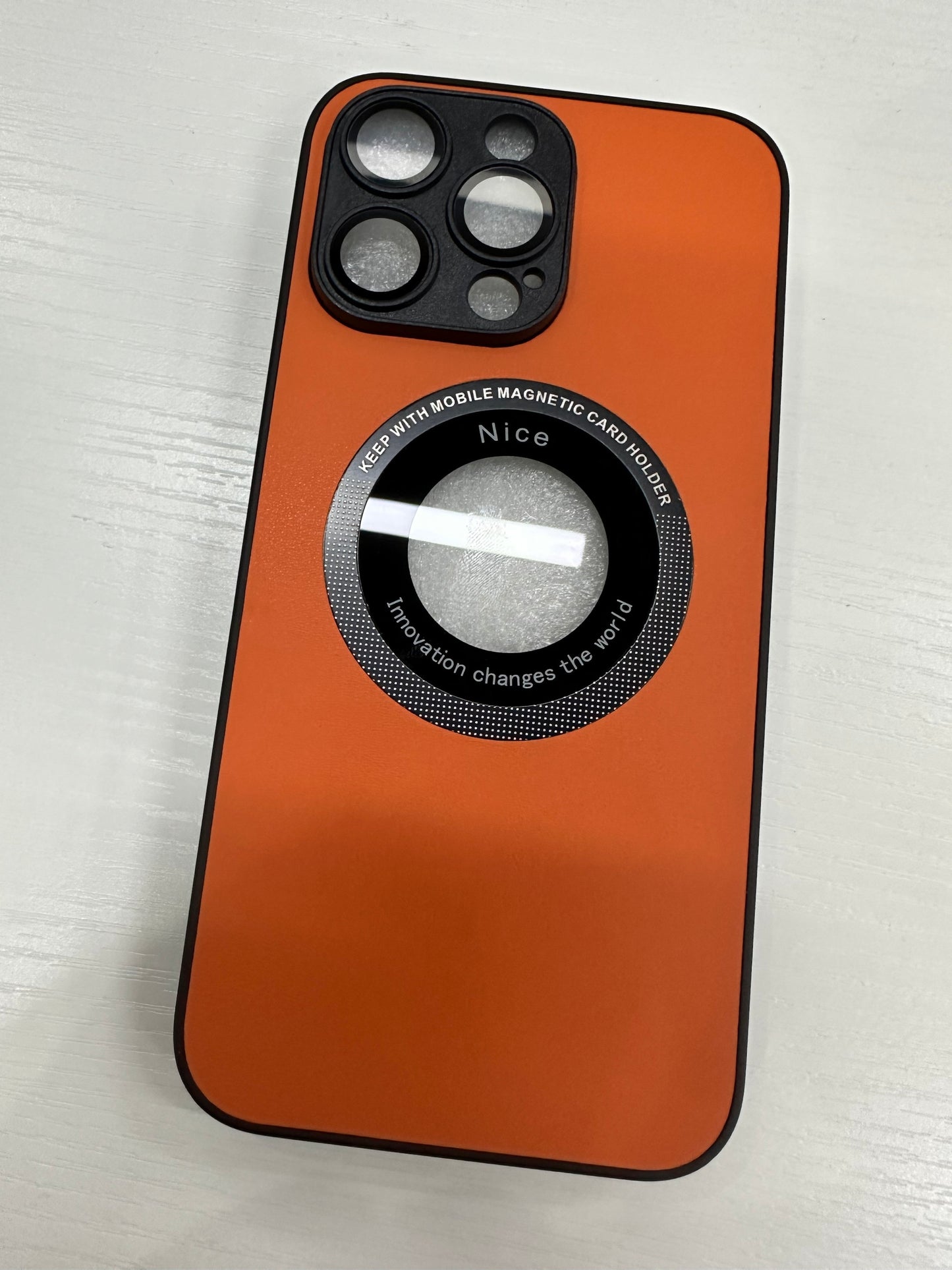 Geeignet für iPhone 15 Modelle Handyhülle Litchi Grain Leder