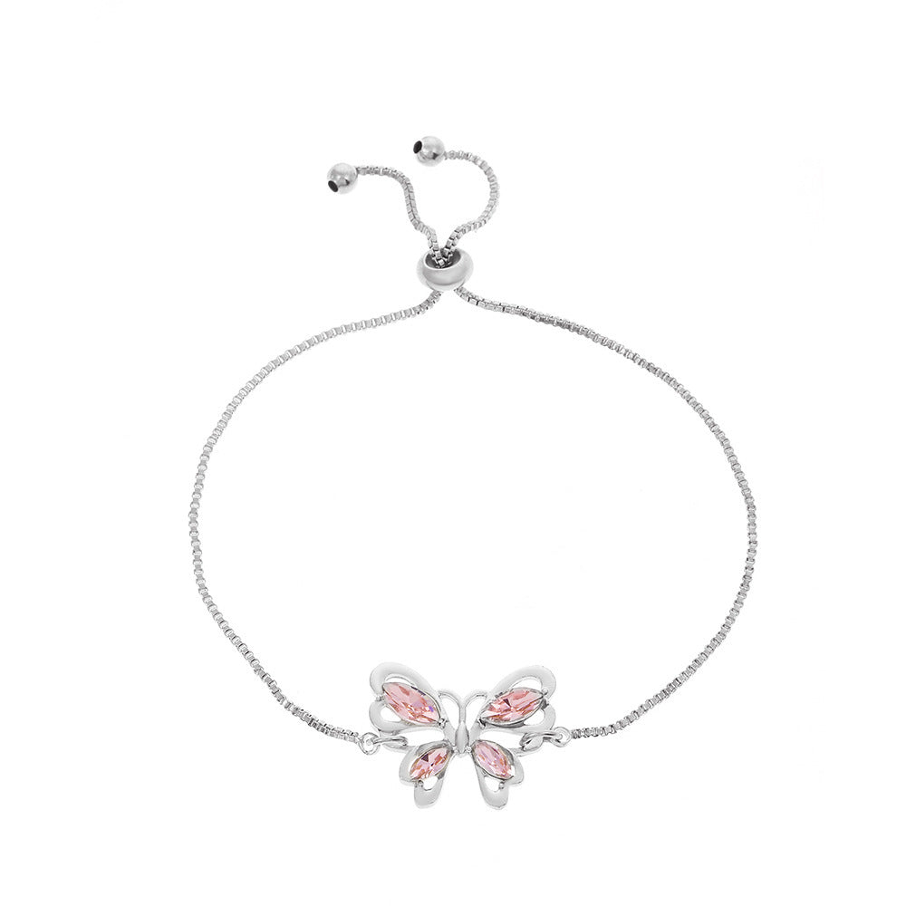 Einfaches Temperament Nische Design Ausziehbares Damenarmband