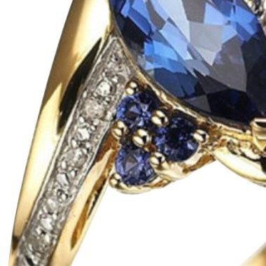 Damenmode Saphir Ring