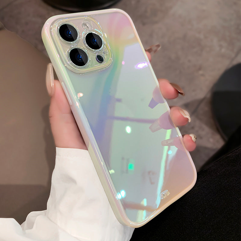 Laser Bunte lila Handyhülle