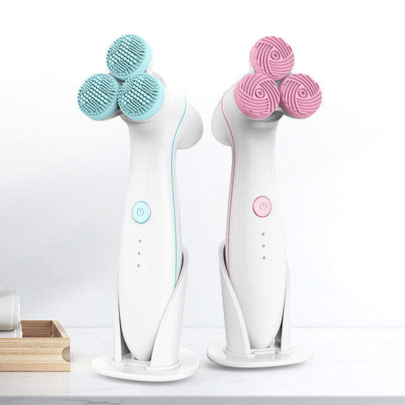 3D Smart Massagereiniger Elektrischer Reiniger Elektrischer Silikon Gesichtsbehandlung Reiniger