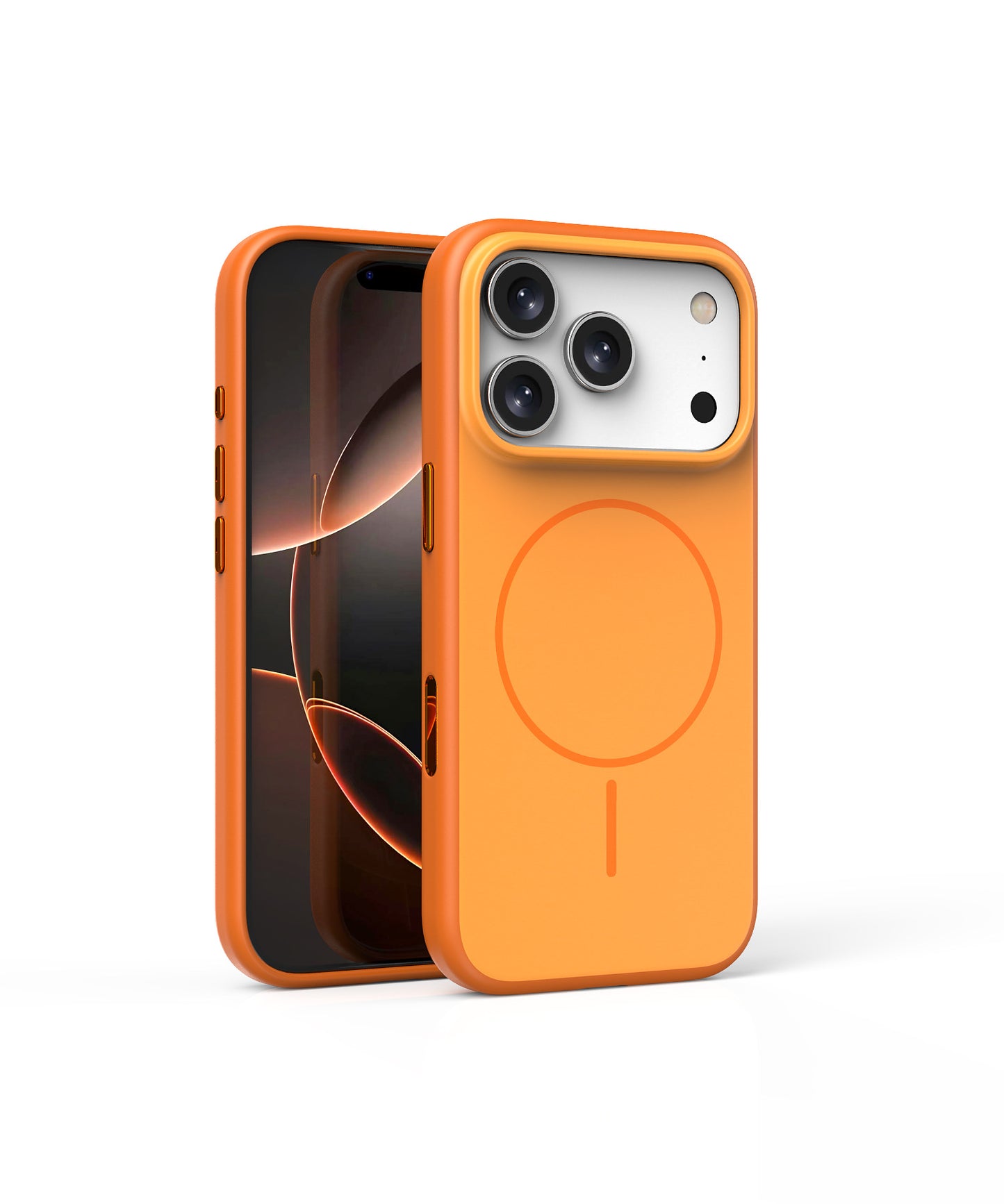 iPhone 17 Modelle/Mattierte magnetische Handy-Schutzhülle