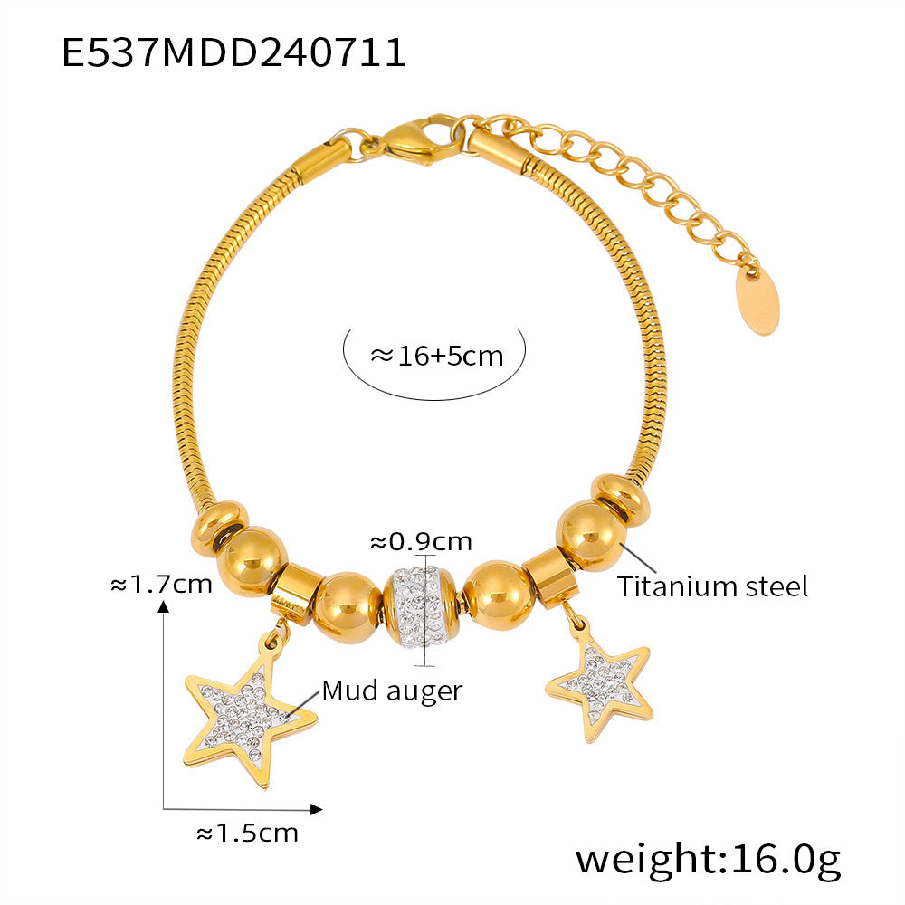 Europäisches und amerikanisches Xingyue Hollow Lucky Tree Diamond Series Lucky Beads Armband