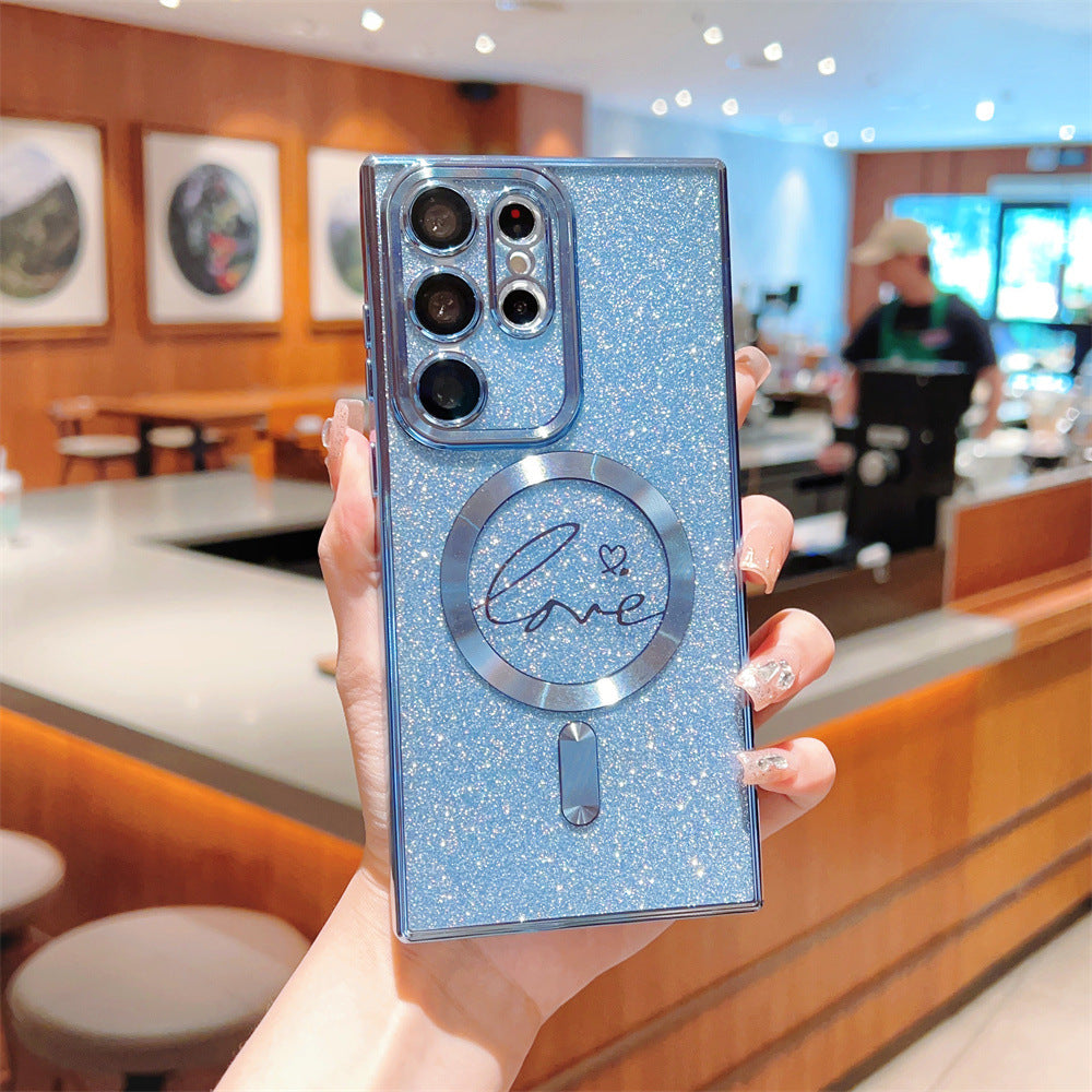 Samsung S21-S24 Modelle/ Strong Magnetic Love Phone Case – Eleganz trifft auf Power-Schutz