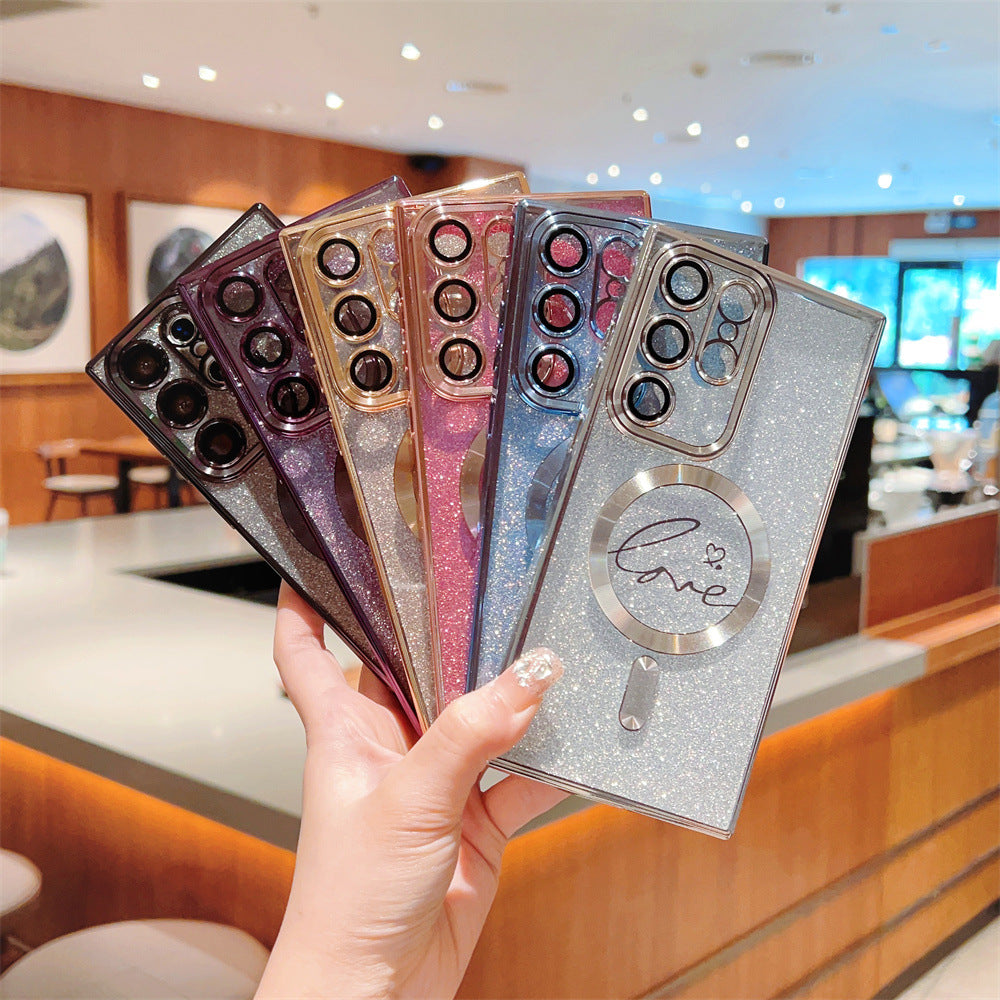 Samsung S21-S24 Modelle/ Strong Magnetic Love Phone Case – Eleganz trifft auf Power-Schutz