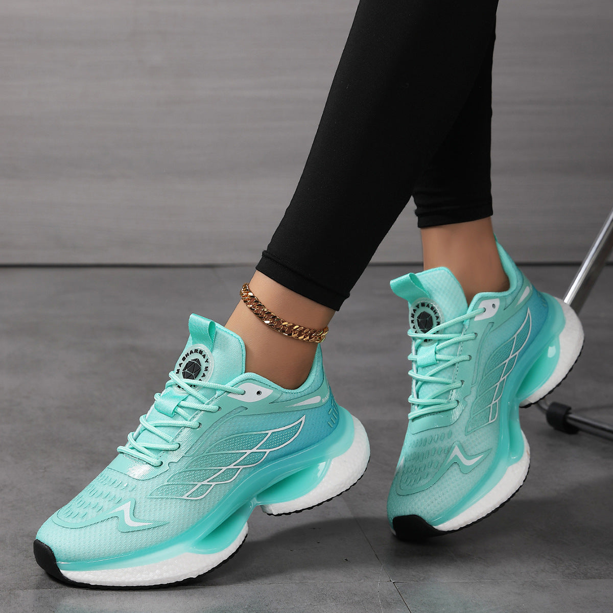 Leichte Stoßdämpfende Mesh Laufschuhe für Sport
