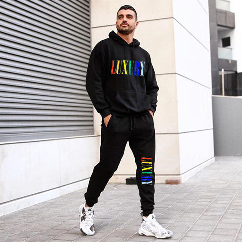 Kapuzenpullover mit Print für Herren