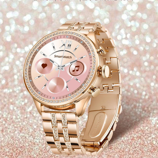 Smartwatch für Damen, modische Bluetooth-Anrufuhr