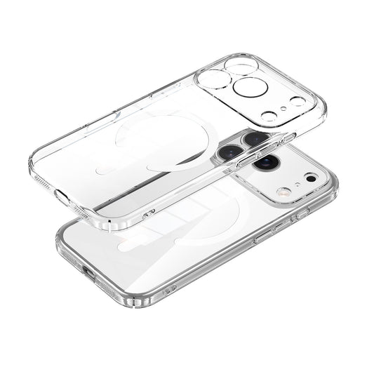 iPhone 14-17 Modelle/Transparente Kristall PC Hard Schutzhülle