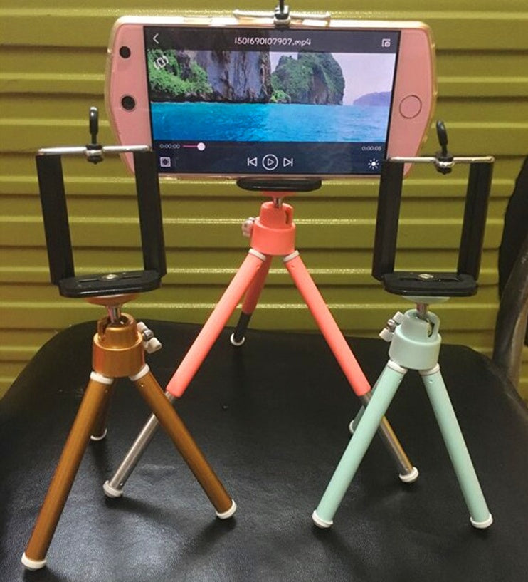 Kompatibel mit Apple, Bunte Digitalkamera Stativständer Mini Handyständer Desktopfotografie Live Selfie Netzwerk roter Ständer