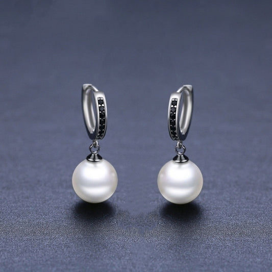 Trendy Runde Kugel Ohrstecker Minimalistisches Design