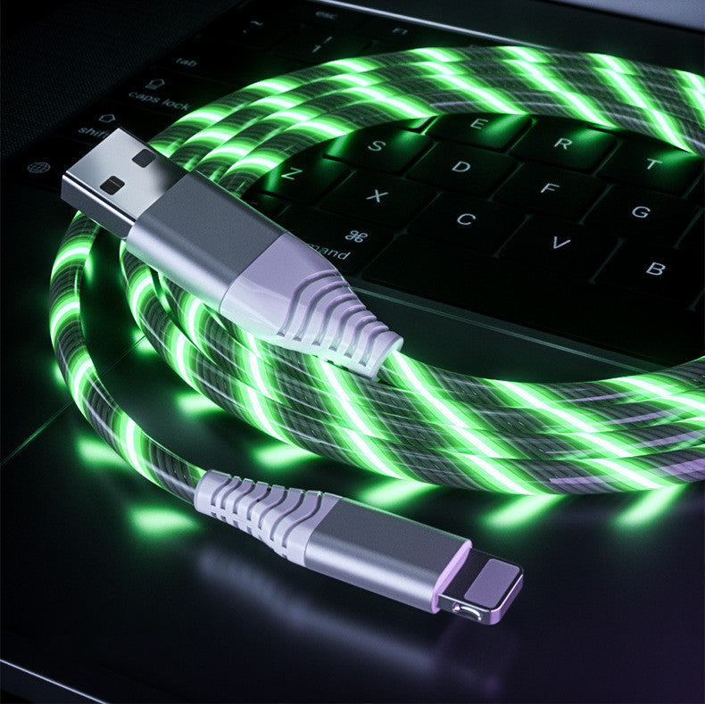 USB-Lade- und Datenkabel mit Beleuchtung