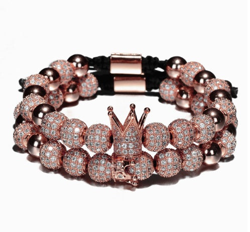 Luxuriöse Armbänder mit Charms für handgemachte Schmuck Frau Geschenk