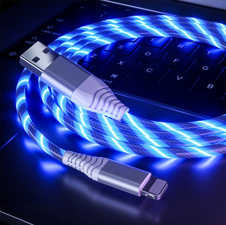 USB-Lade- und Datenkabel mit Beleuchtung